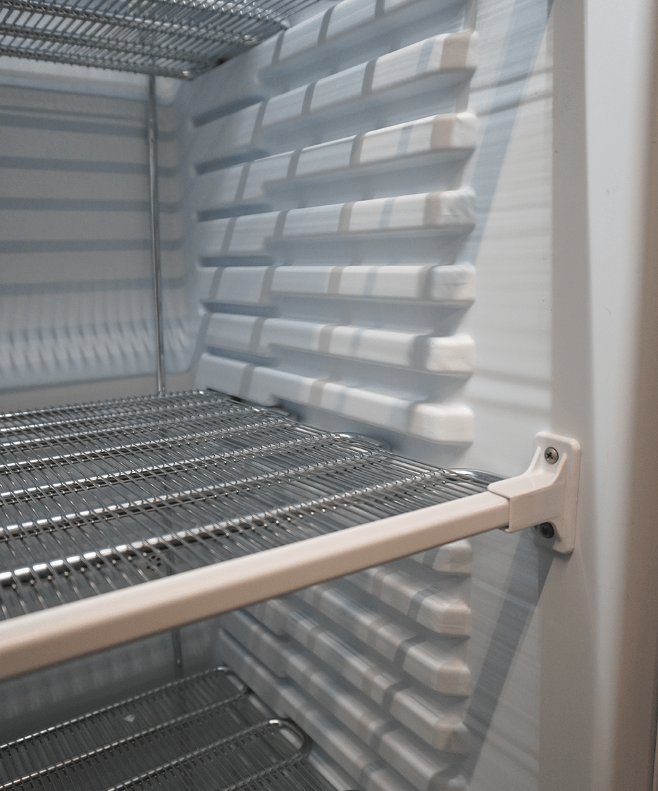 FREEZER 1 GLASS DOOR 382L