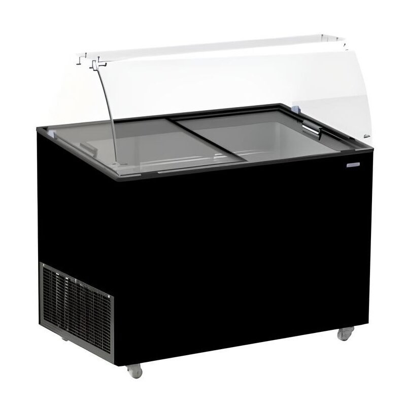 ICE CREAM DISPLAY JAVA BLACK 8x5 LTR