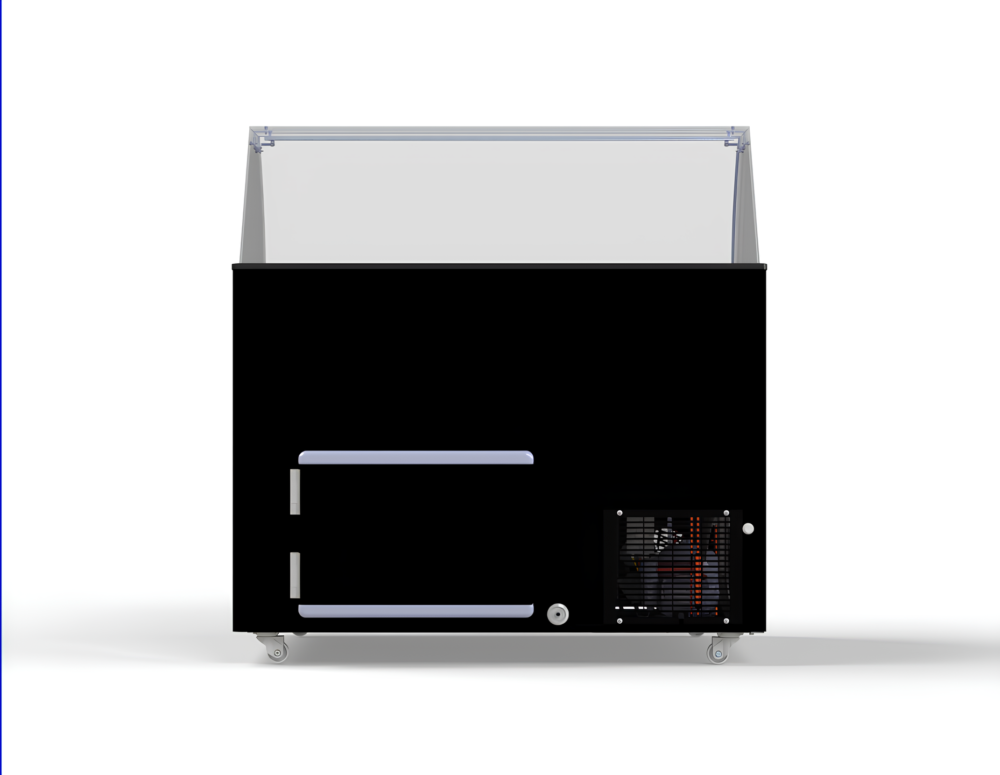 ICE CREAM DISPLAY JAVA BLACK 8x5 LTR