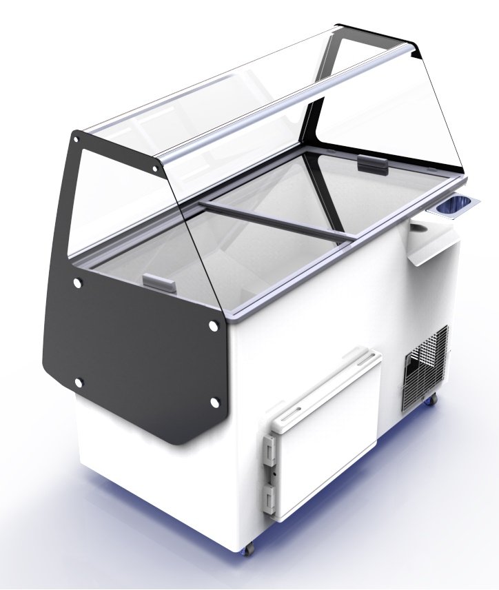 ICE CREAM DISPLAY CUBA 13X5 LTR