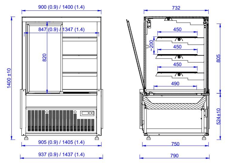 COLD DISPLAY NERO 1.4