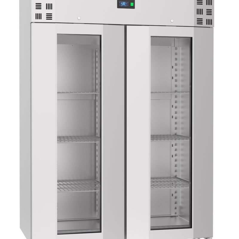 FREEZER SS GLASS DOOR MONO BLOCK 1400 LTR