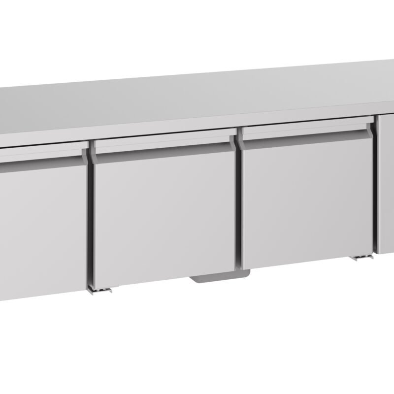 REFRIGERATED COUNTER 600 HEIGHT 3 DOORS