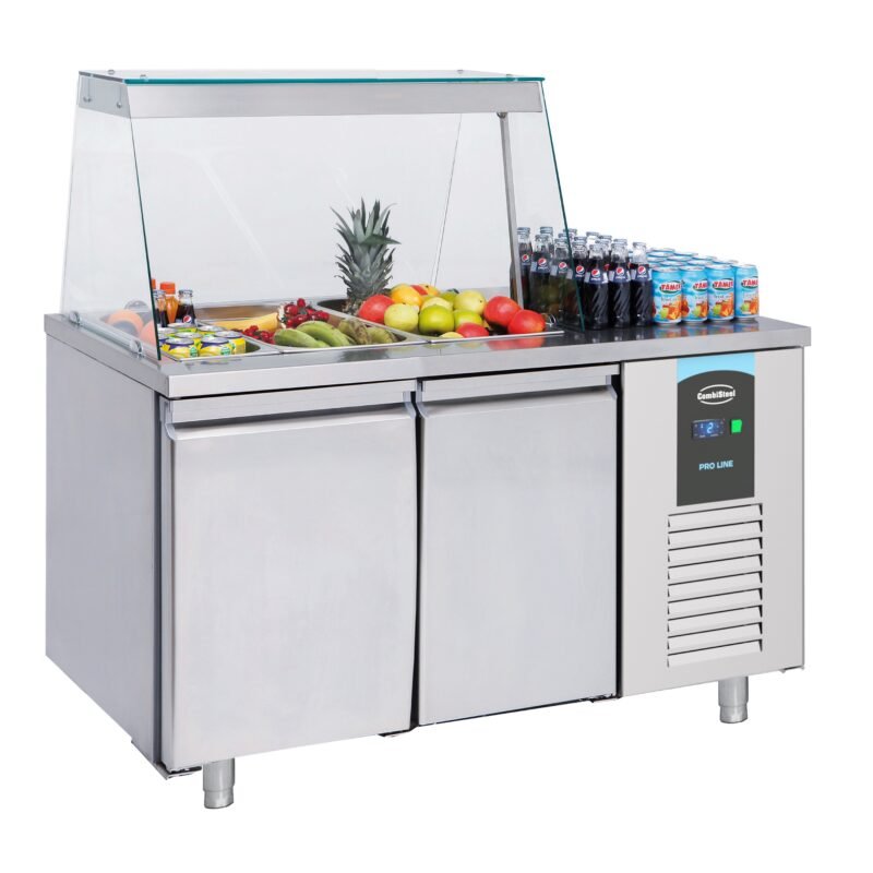 SALADETTE 2 DOORS 3x 1/1GN CONTAINER