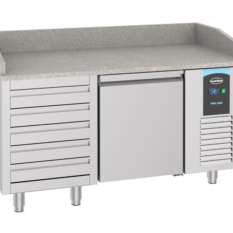 PIZZA COUNTER 1 DOOR 5 DRAWERS