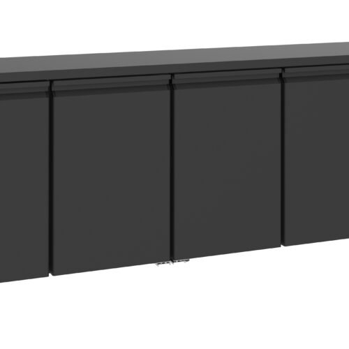 BARCOOLER BLACK 4 DOORS