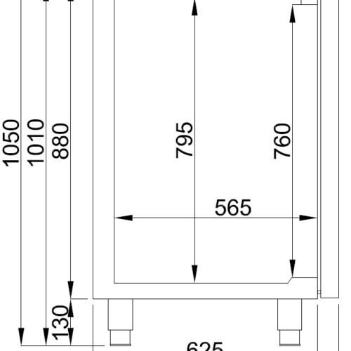 BEER COUNTER 2 DOORS 2L