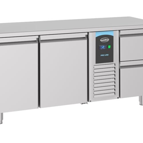 700 REFRIGERATED COUNTER 2 DOORS AND 2 DRAWERS MONOBLOCK ENERGY LINE