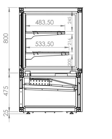 COLD DISPLAY 750L