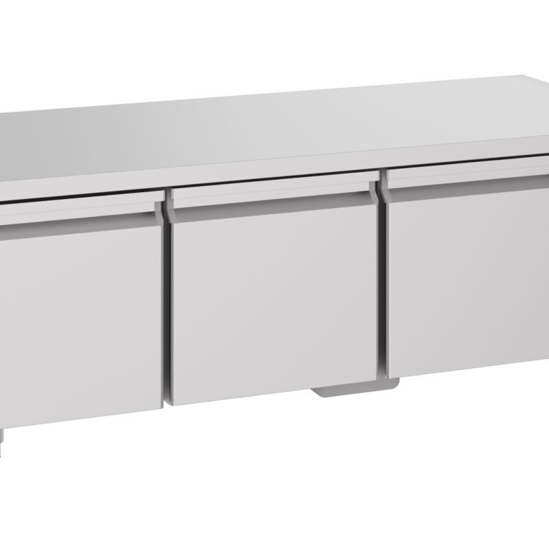 REFRIGERATED COUNTER 600 HEIGHT 3 DRAWERS