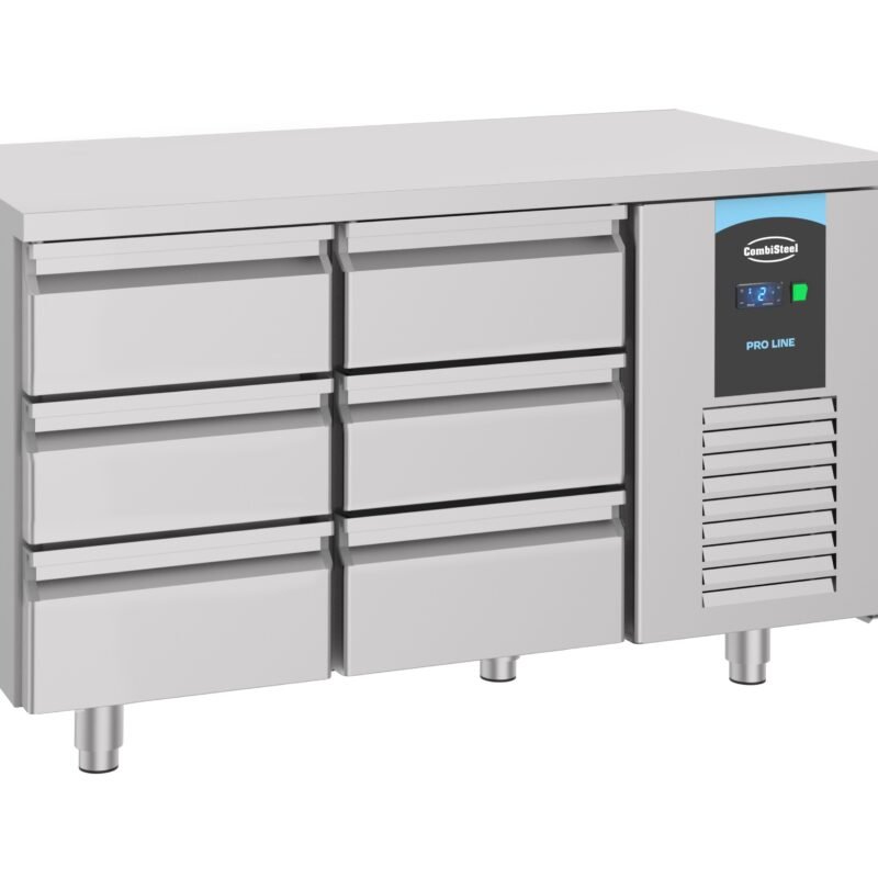 700 REFRIGERATED COUNTER 6 DRAWERS ENERGY LINE