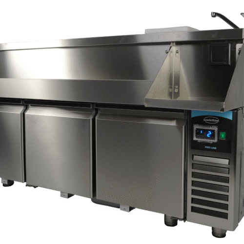 REFRIGERATED COUNTER 3 DOORS WITH COCKTAIL BAR STATION