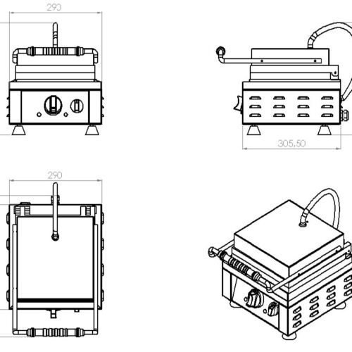 WAFFLE MAKER