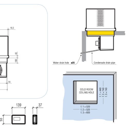 ROOF-TOP POSITIVE MOUNTED UNIT 8,2-14,1 M3