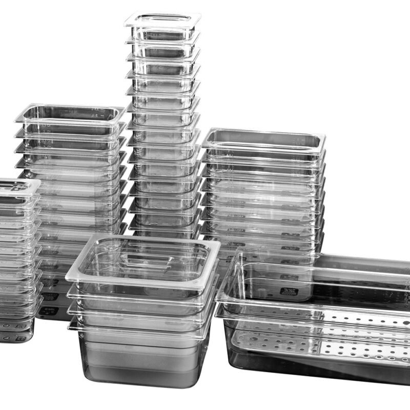GN CONTAINER POLYCARBONATE 1/1GN-150MM