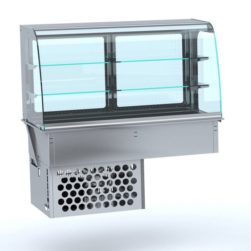 DROP-IN CURVED REFRIGERATED DISPLAY - CLOSED 4/1