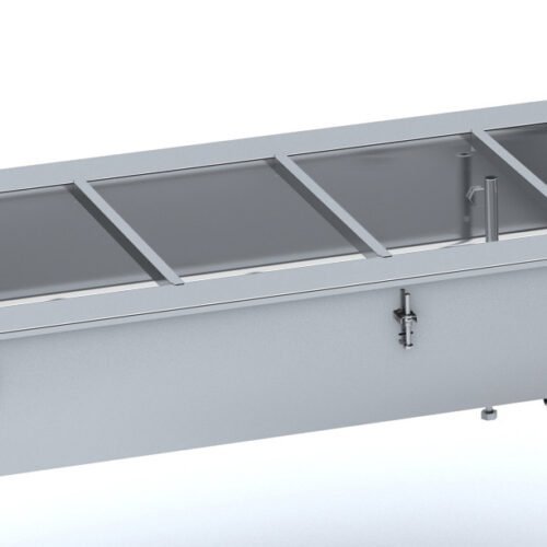 DROP-IN BAIN-MARIE UNIT 4/1 - AUTOMATIC WATER FILLING