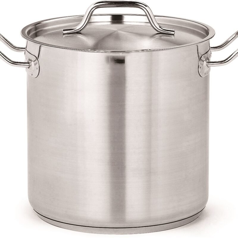 DEEP STOCKPOT HIGH SS + LID ø32 25L