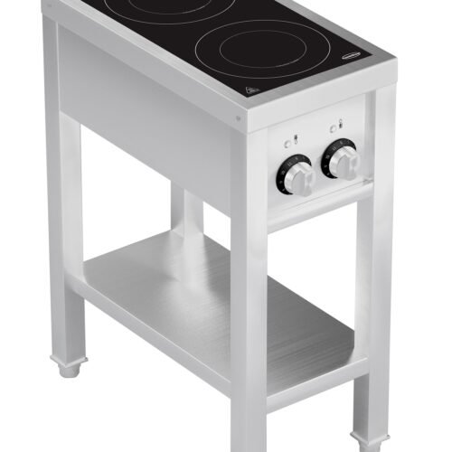INDUCTION STOVE 2 HOBS WITH OPEN FRAME