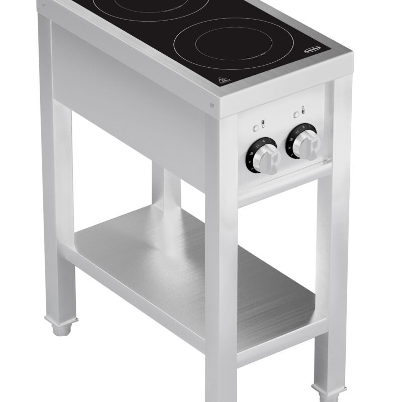 INDUCTION STOVE 2 HOBS WITH OPEN FRAME