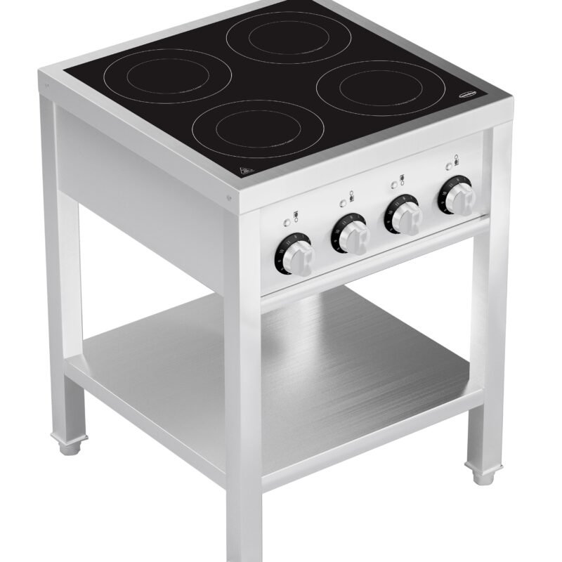 INDUCTION STOVE 4 HOBS WITH OPEN FRAME