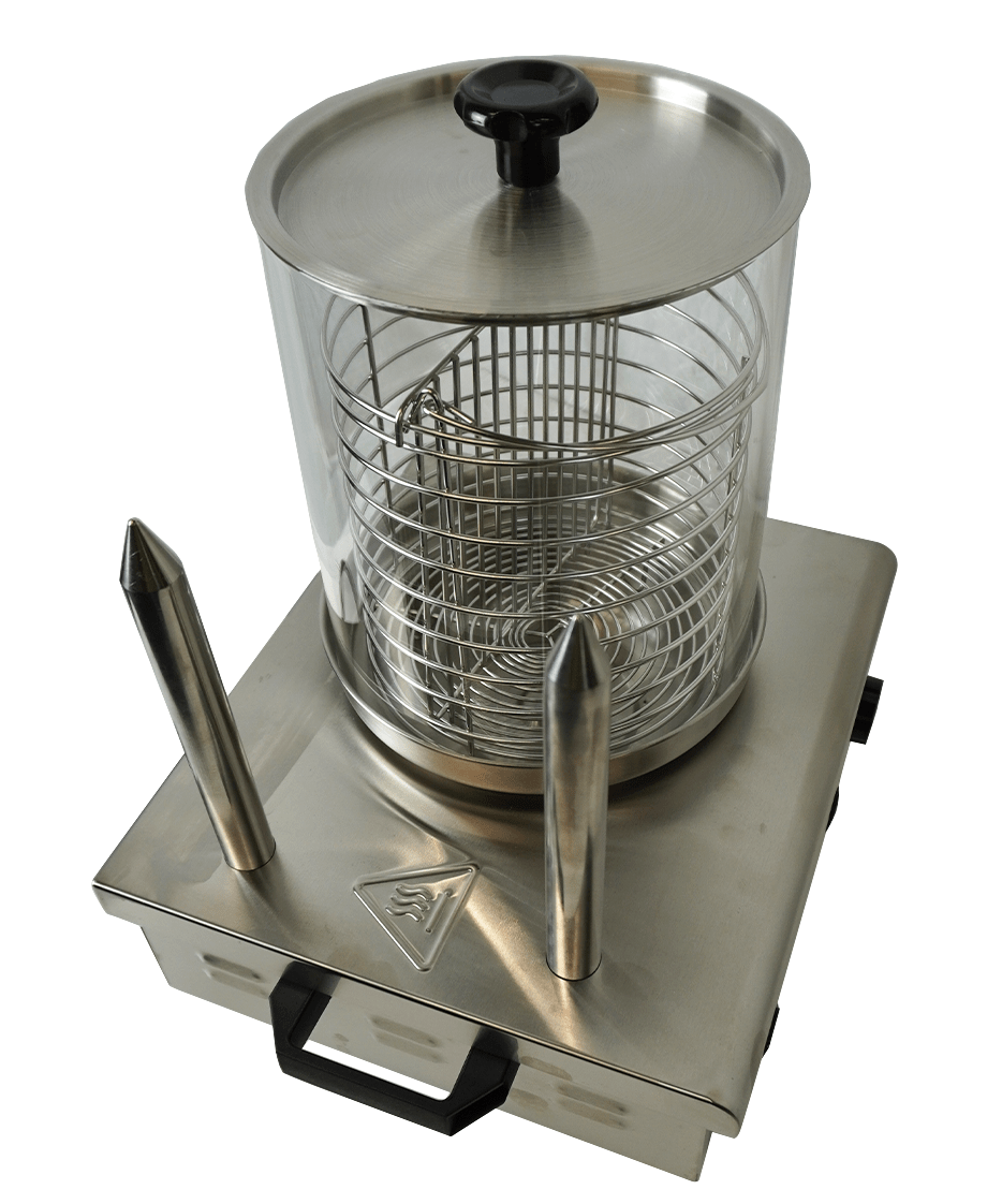 HOT DOG WARMER WITH 2 BREAD HEATING STICKS
