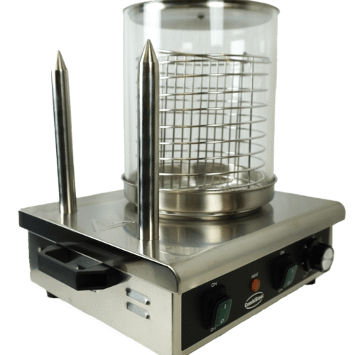 HOT DOG WARMER WITH 2 BREAD HEATING STICKS