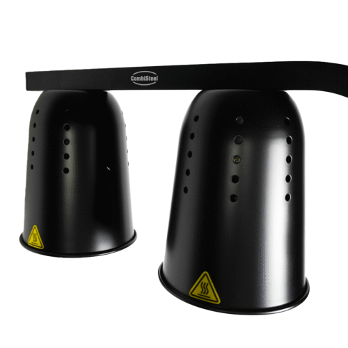 TELESCOPIC HEAT LAMP BLACK