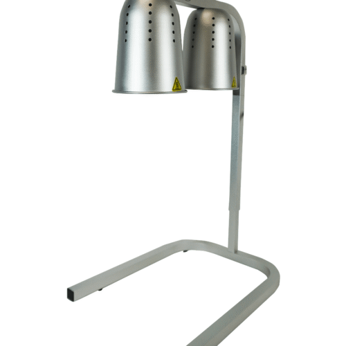 TELESCOPIC HEAT LAMP SILVER