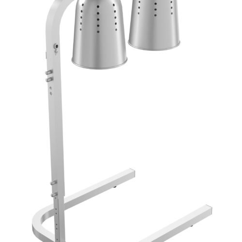 TELESCOPIC HEAT LAMP SILVER