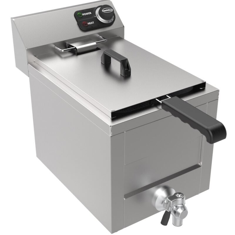 ELECTRIC COUNTER FRYER 1X8L 3KW