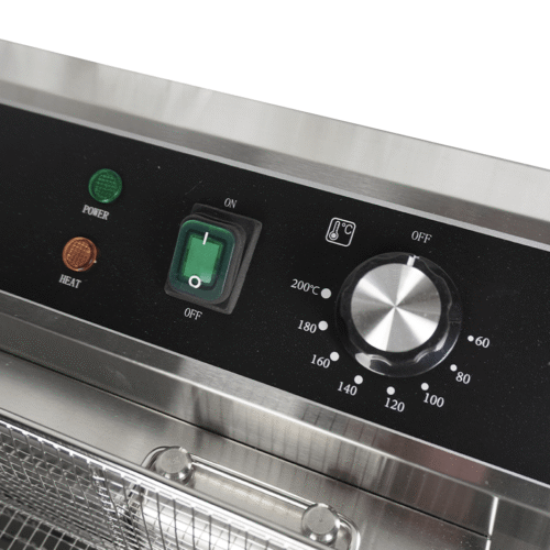 ELECTRIC COUNTER FRYER 25L - WITH DRAIN VALVE