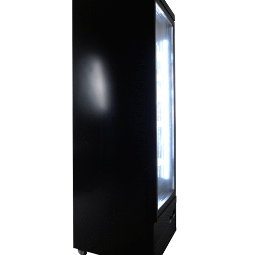 REFRIGERATOR 1 GLASS DOOR BLACK CEB-500R BL