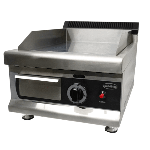 GAS FRY TOP CHROME 400