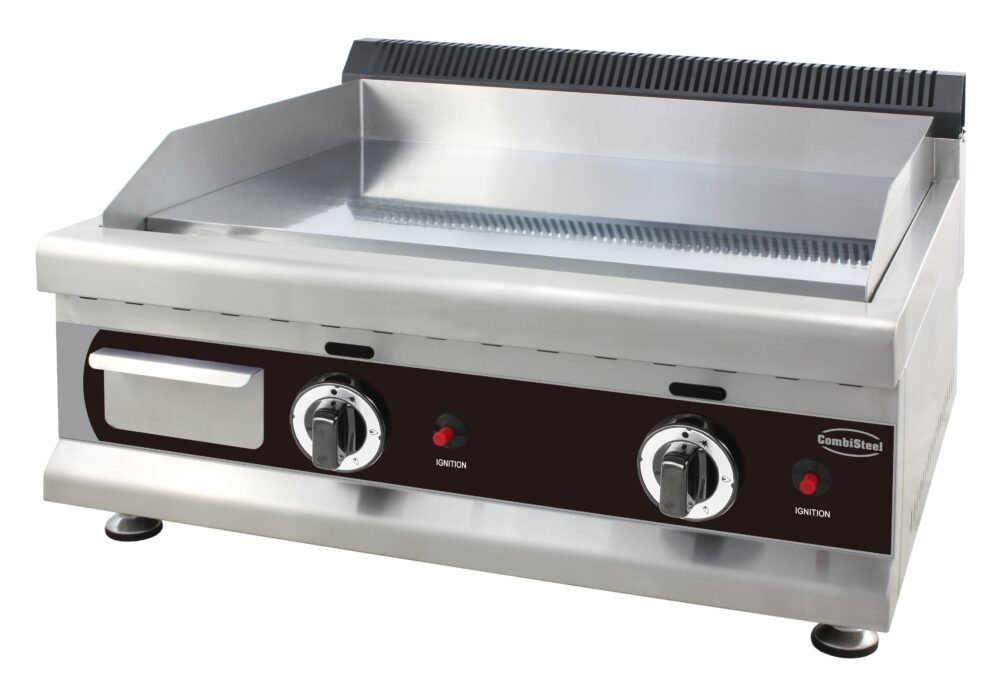 GAS FRY TOP CHROME 650 PROPANE