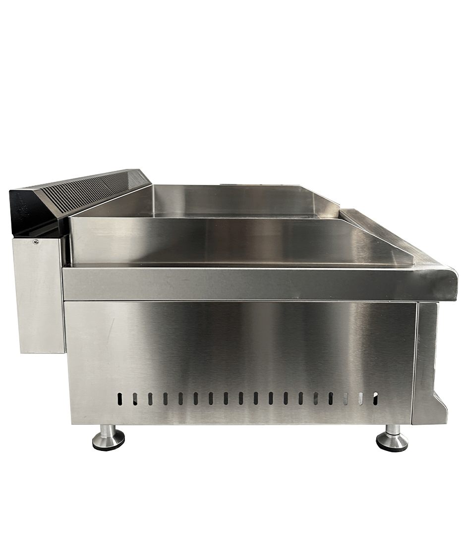 GAS FRY TOP CHROME 650 PROPANE