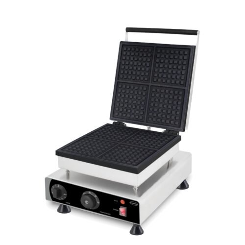 WAFFLE IRON 4PCS SQUARE WAFFLES
