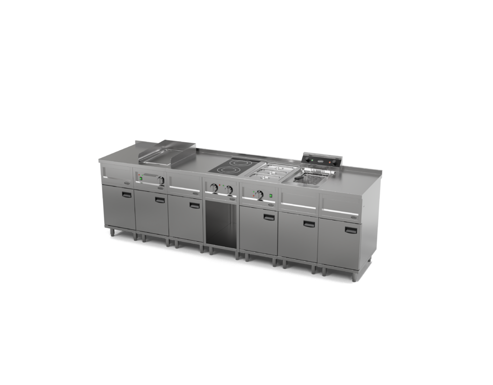 ELECTRIC FRYER 1X12L 6KW