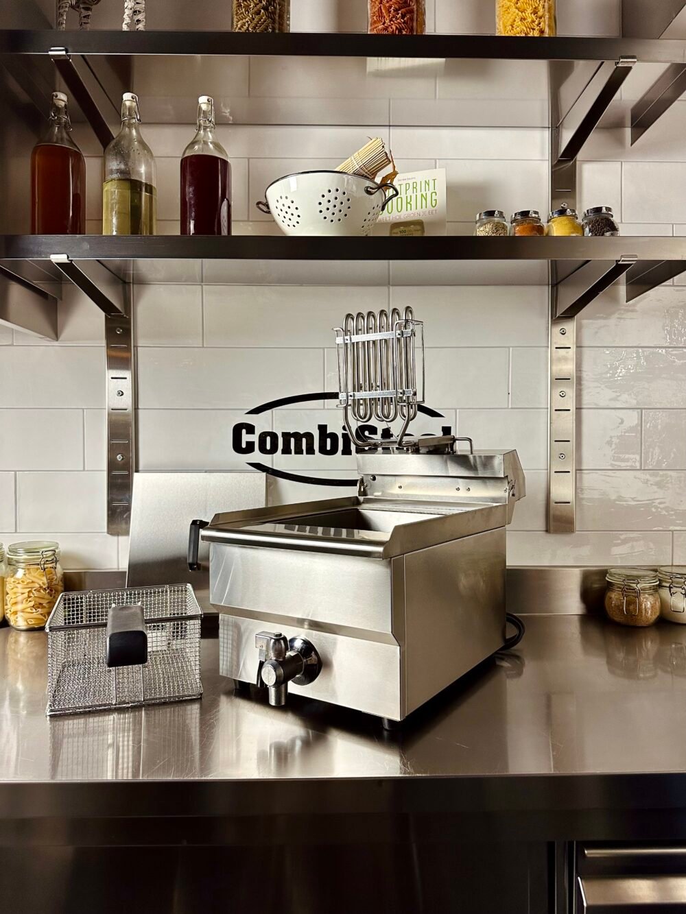 ELECTRIC COUNTER FRYER 1X8 L