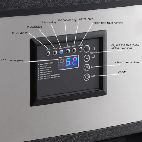 ICE CUBE MAKER 73KG/24H