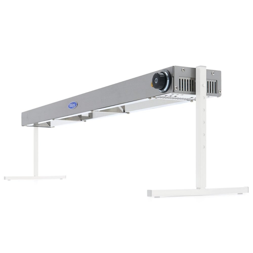 Šildymo juosta - 122 cm - tinkama montuoti prie lubų ir naudoti pastatoma