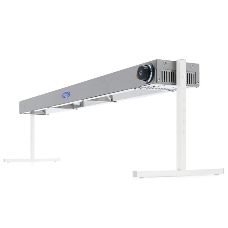 Šildymo juosta - 122 cm - tinkama montuoti prie lubų ir naudoti pastatoma