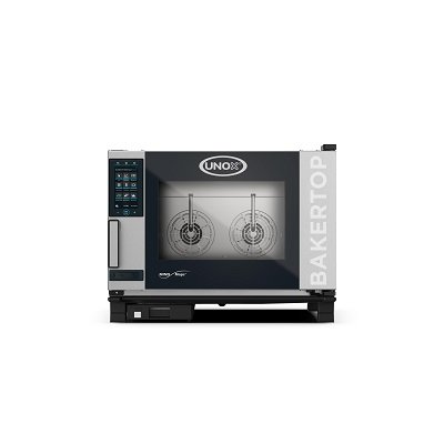 4*600x400-GN1/1 PLUS ELEKTRINĖ KOMBINUOTA KEPKLA - KAIRĖ UNOX XEBC-04EU-EPLM-MP
