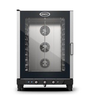 KONVEKCINĖ KEPKLA SU DRĖGMĖS REGULIAVIMU 10 600X400 MAN UNOX XB893-MP