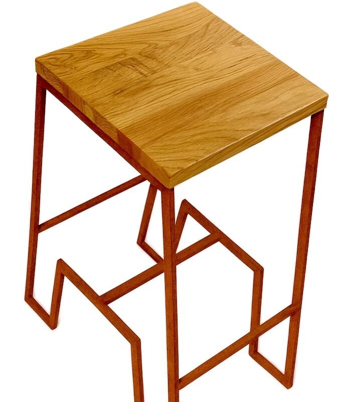 onfire_image_SGC ONFIRE SGC – dažyta „Corten“ barbekiu kėdė-taburetė