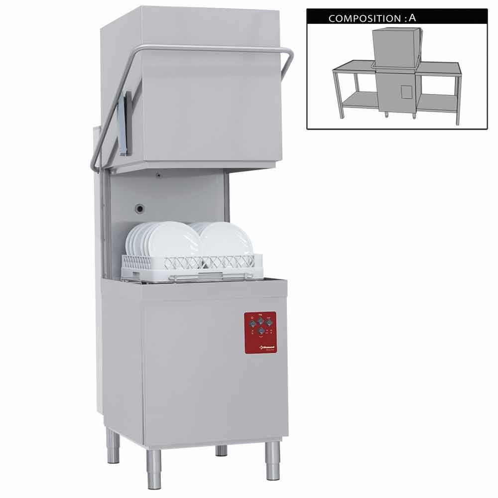 Komplektas indaplovės gaubtui, susidedantis iš: