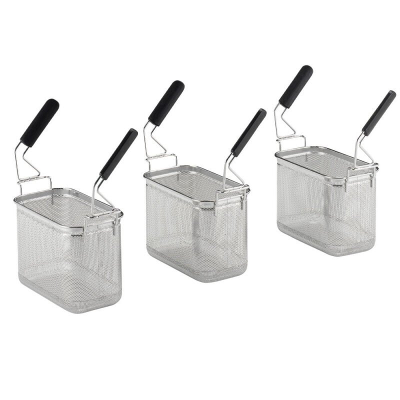 3 krepšelių rinkinys 40 l (3x GN 1/3) makaronų viryklei