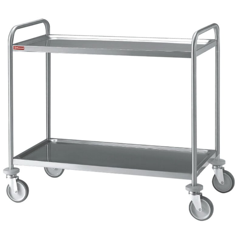 001-CR2-100B-big Patiekimo vežimėlis – 2 lygiai