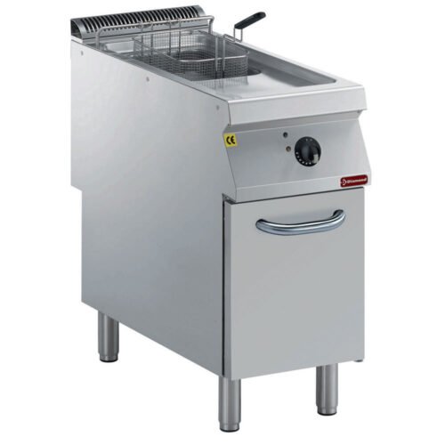 001-E22-F15A4-N-big Elektrinė keptuvė, 1 15 litrų talpos vonia, ant važiuoklės