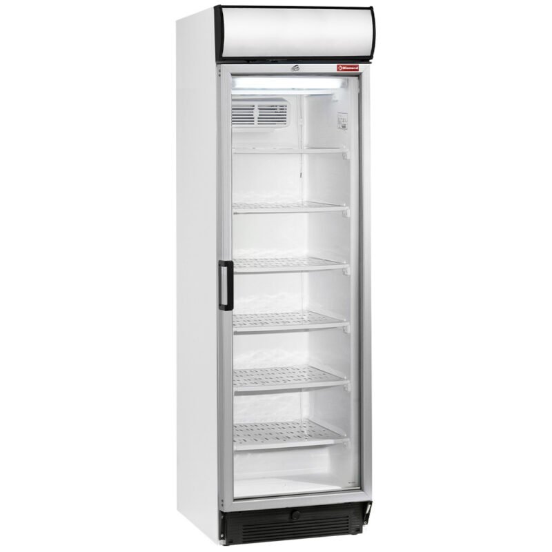 Statinis/ventiliuojamas neigiamos temperatūros ekranas, 380 litrų, apšviestas